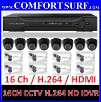16 Channel CCTV H.264 Full D1 HDMI Network HD DVR Digital Video Record